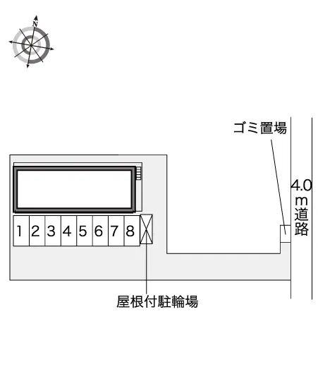 ★手数料０円★愛甲郡愛川町中津　月極駐車場（LP）